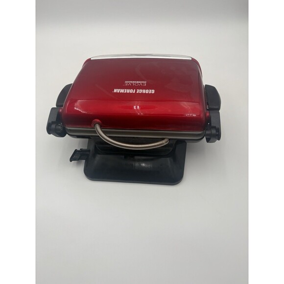 (691) George Foreman EVOLVE Grill System GRP4800R Ceramic Plates Included Tested - Picture 7 of 8